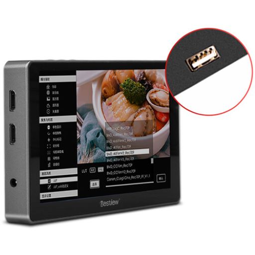  Desview R7 7in On-Camera 4K HDMI Touchscreen Monitor